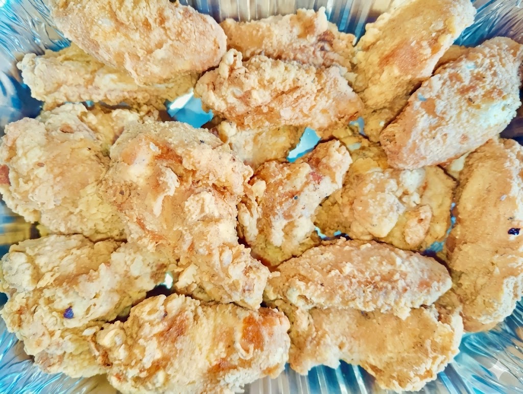 Nyam & Scram plain fried chicken wings – Jamaican crispy fried chicken Point District